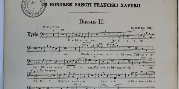 Missa in honorem Sancti Francisi Xaverii_B 57