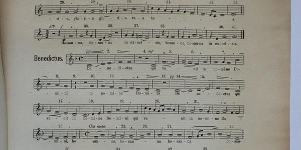 Missa in memoriam Concilii Oecumenici Vaticani_partitúra_szólamok